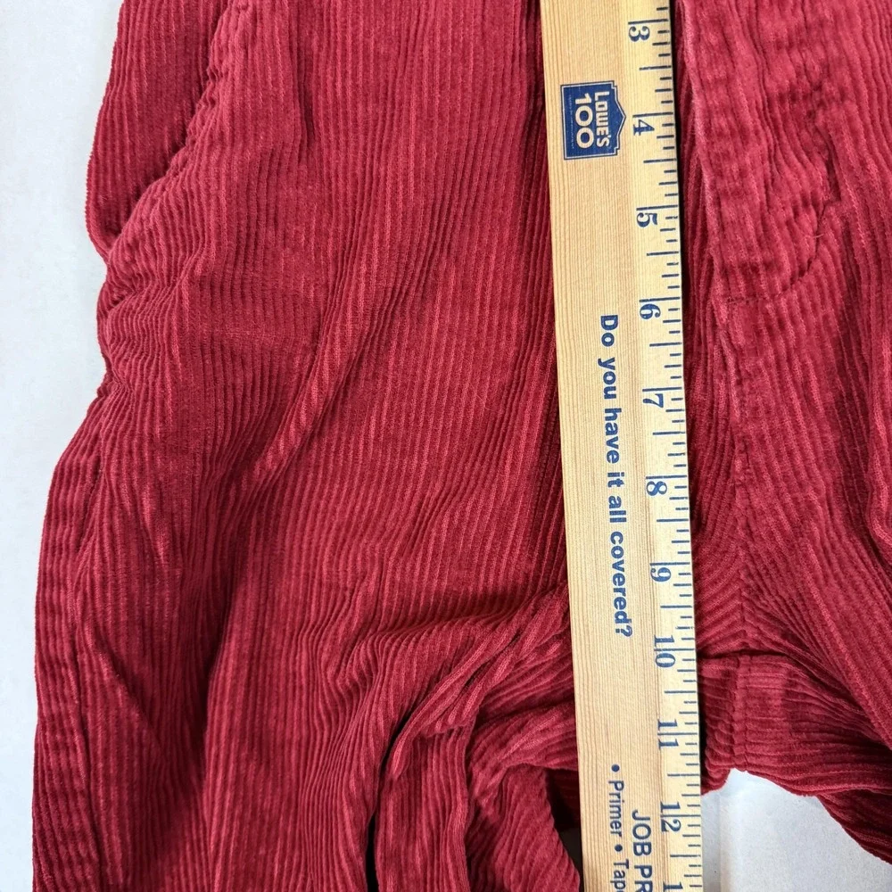The Children's Place Pants Boys 14 27x28 Red Corduroy Chino Twill Casual School